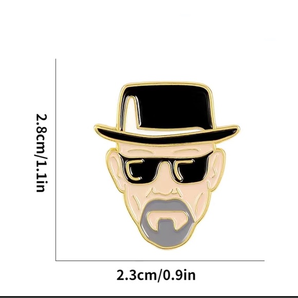 Breaking Bad “Walter White” TV series pin - Picture 2 of 5
